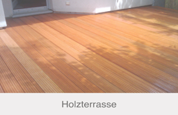 Holzterrasse